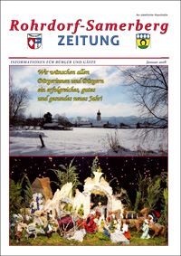 RSZ Rohrdorf-Samerberg ZEITUNG Ausgabe Januar 2018